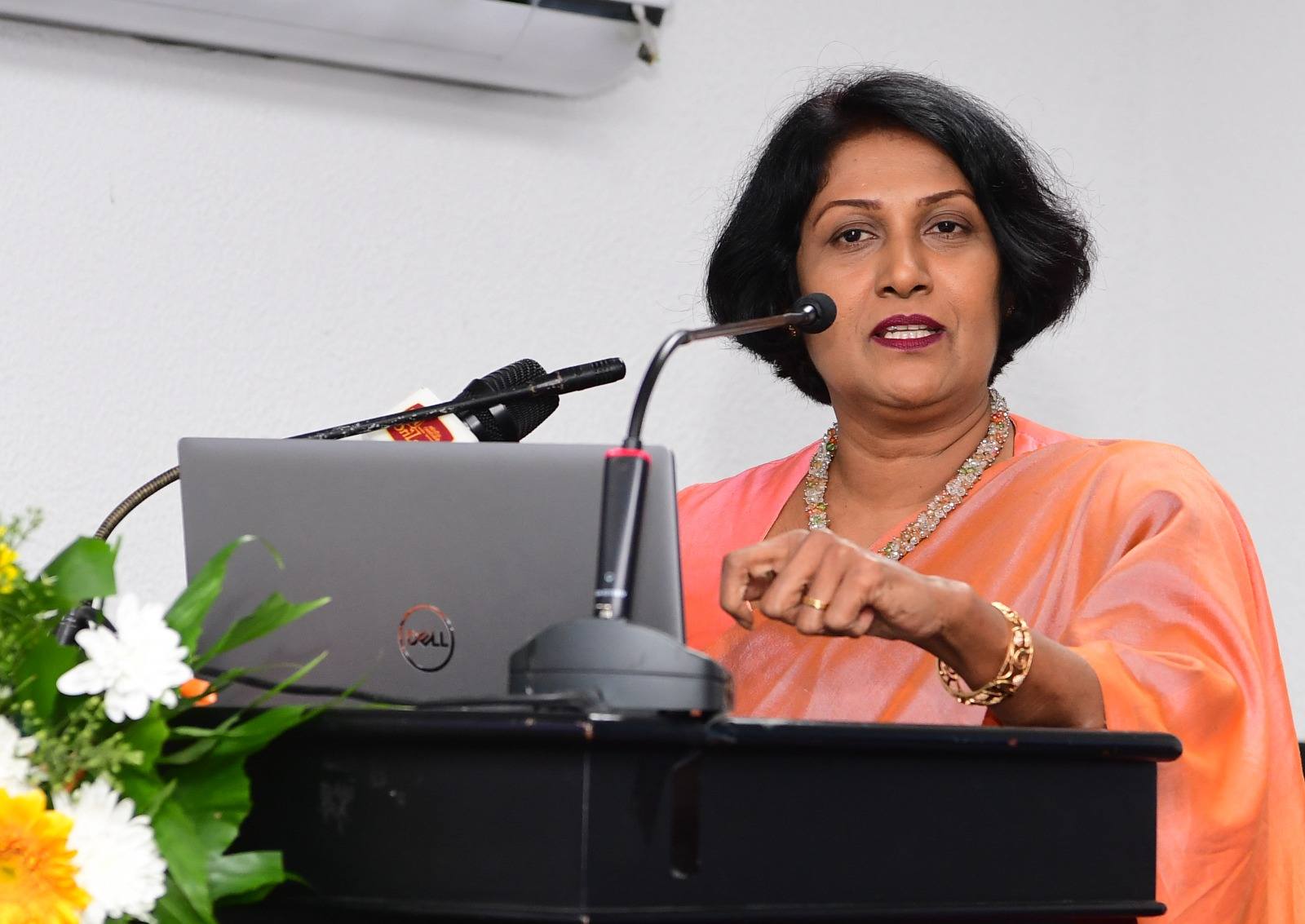 NSF DG delivers distinguish speech at Technical Launching of The National Traditional Medicine Policy of Sri Lanka